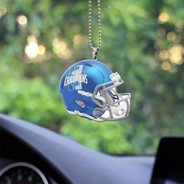 Detroit Lions Custom shape 1-sided Acrylic Car Ornament - HOATT 4101