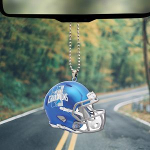 Detroit Lions Custom shape 1-sided Acrylic Car Ornament - HOATT 4101