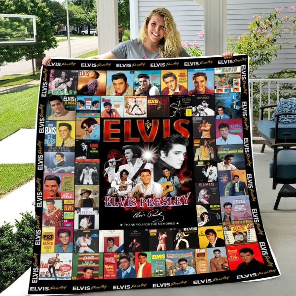 Elvis Presley Flannel Blanket - MAITM 5057