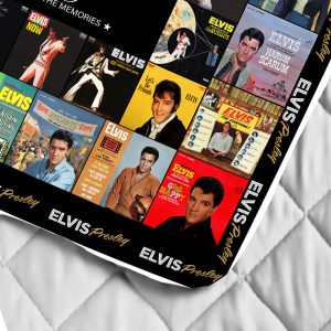 Elvis Presley Flannel Blanket - MAITM 5057