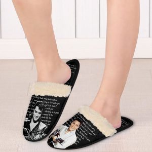 Elvis Presley Lightweight Plush Slippers - VANDH 1847