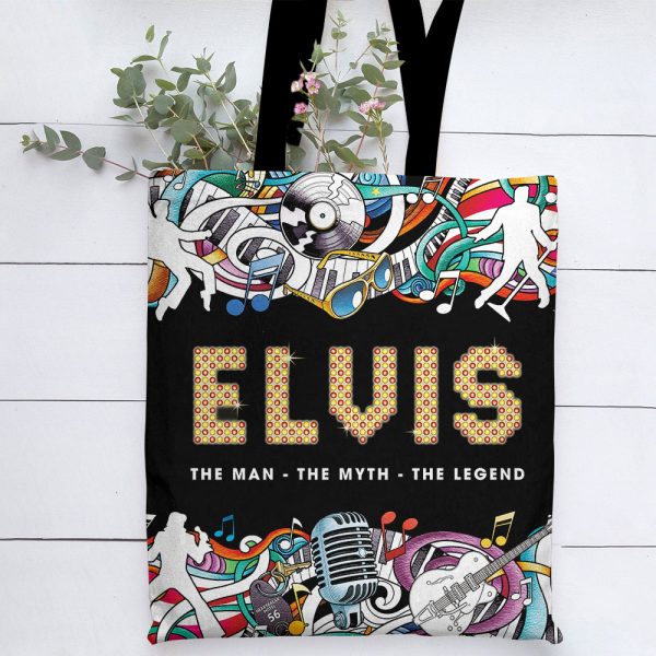 Elvis Presley Tote Bag - VANDH 2035