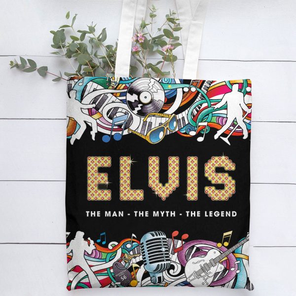 Elvis Presley Tote Bag - VANDH 2035