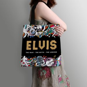 Elvis Presley Tote Bag - VANDH 2035