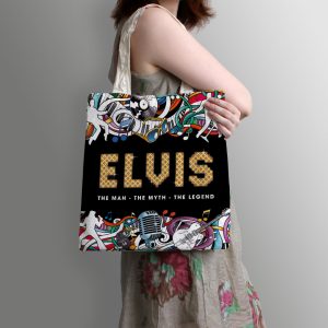 Elvis Presley Tote Bag - VANDH 2035