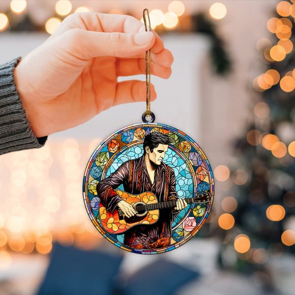 Elvis Presley Custom Shape 2-sided Acrylic Ornament - TANTN 3458.1