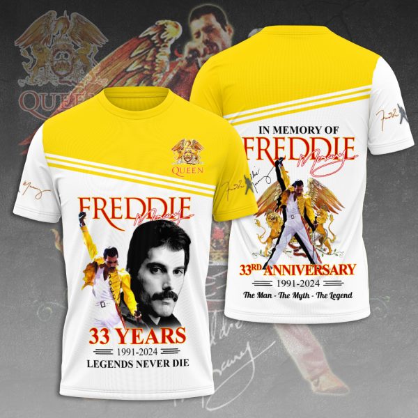 Freddie Mercury 3D Apparel - MAITM 5123