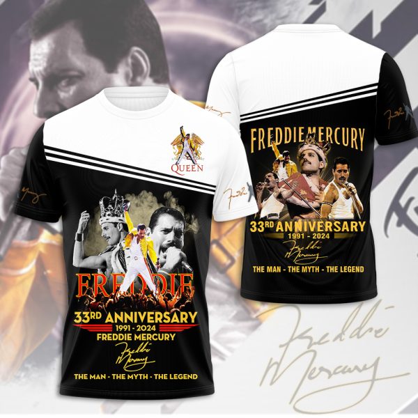 Freddie Mercury 3D Apparel - MAITM 5152