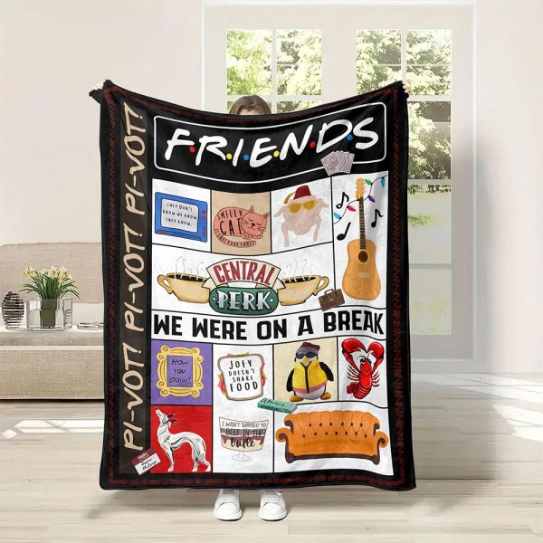 Friends Flannel Blanket - TANTN 3776