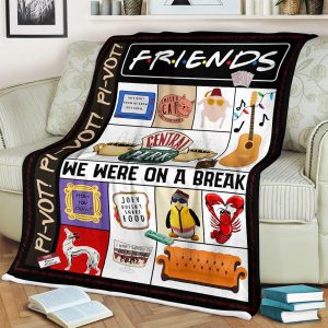 Friends Flannel Blanket - TANTN 3776