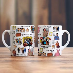 Friends White Ceramic Mug - VANDH 1991