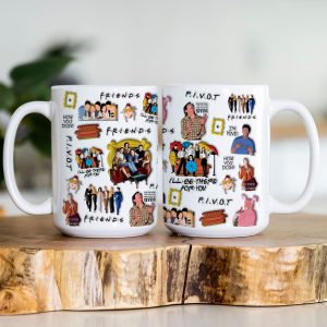 Friends White Ceramic Mug - VANDH 1991