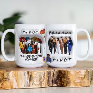 Friends White Ceramic Mug - VANDH 1993