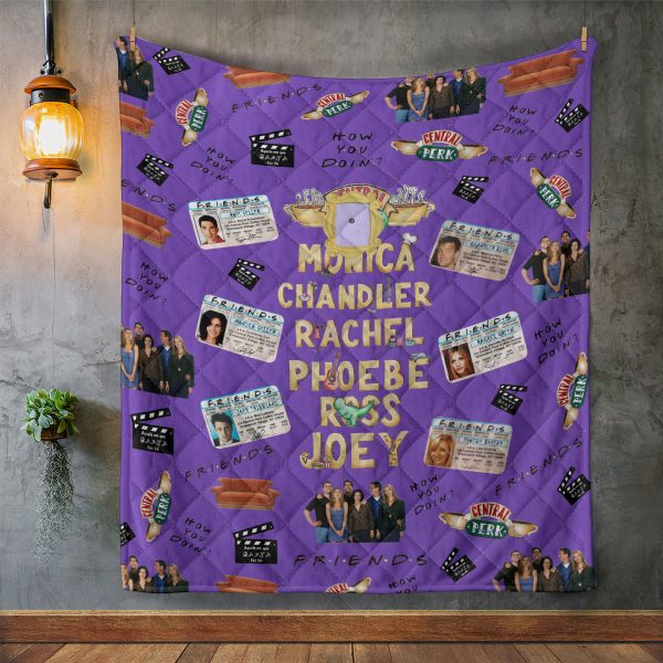 Friends Quilt Blanket - VANDH 2050