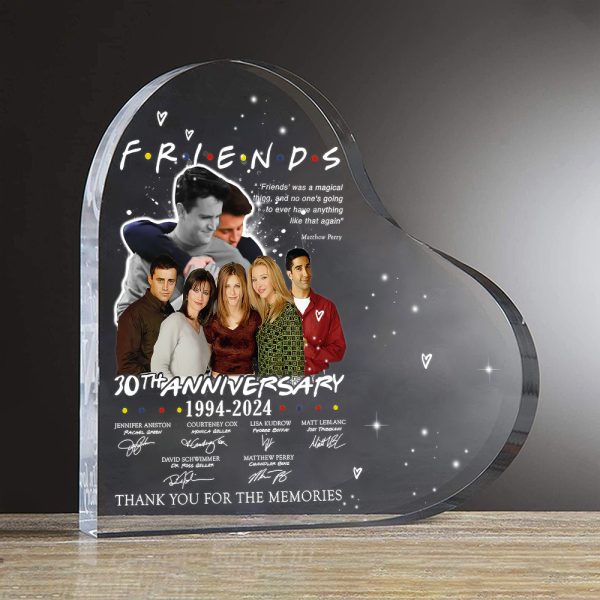 Friends Heart Shape Acrylic Plaque - TANTN 3728