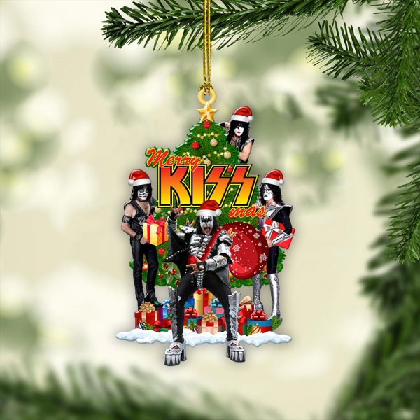 Kiss Band Custom Shape 1-sided Acrylic Ornament - HOATT 3996