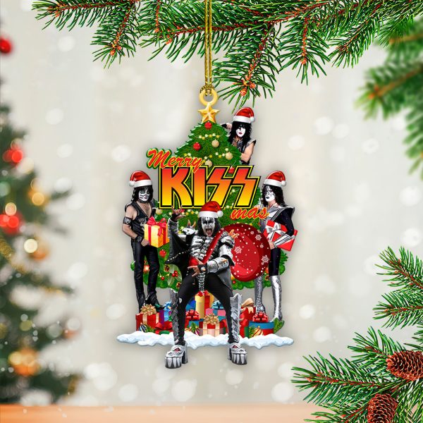 Kiss Band Custom Shape 1-sided Acrylic Ornament - HOATT 3996