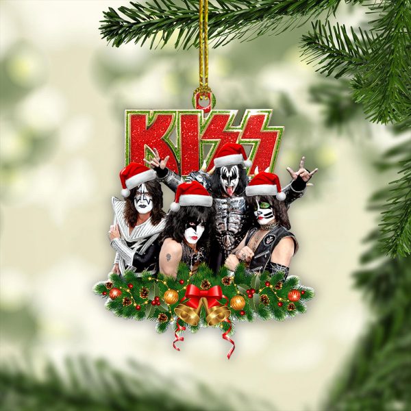 Kiss Band Custom Shape 1-sided Acrylic Ornament - HOATT 3921