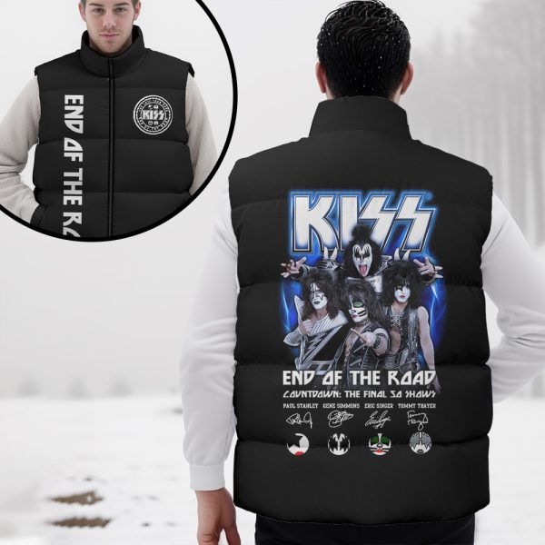 Kiss Band 2D Sleeveless Jacket - HOATT 4000