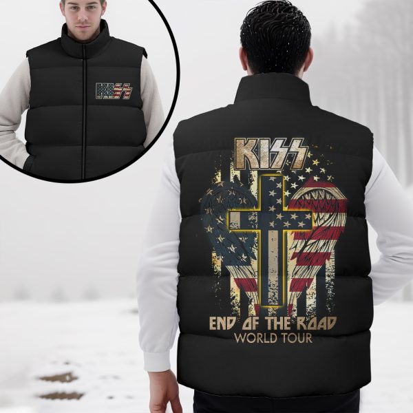 Kiss Band 2D Sleeveless Jacket - HOATT 4001