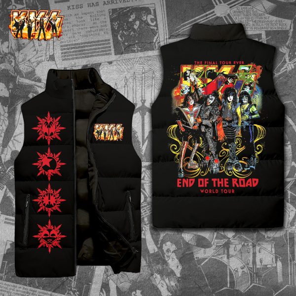 Kiss Band 2D Sleeveless Jacket - TANTN 3478