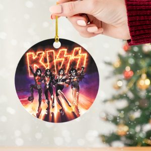 Kiss Band Fixed Shape 2-sided Acrylic Ornament - HOATT 3976