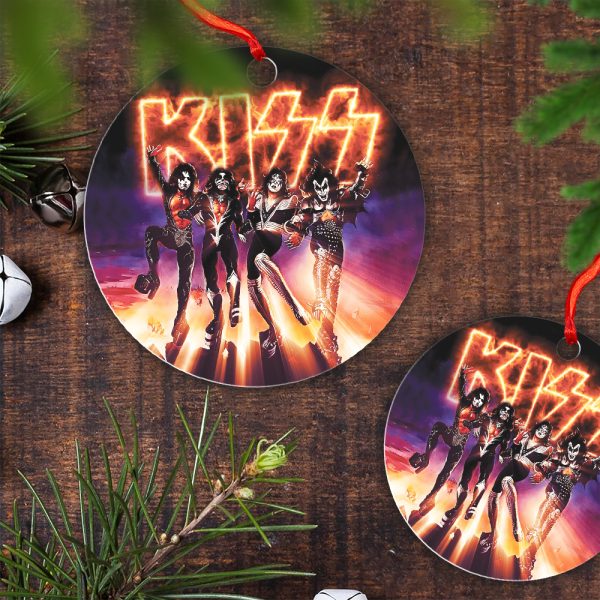 Kiss Band Fixed Shape 2-sided Acrylic Ornament - HOATT 3976