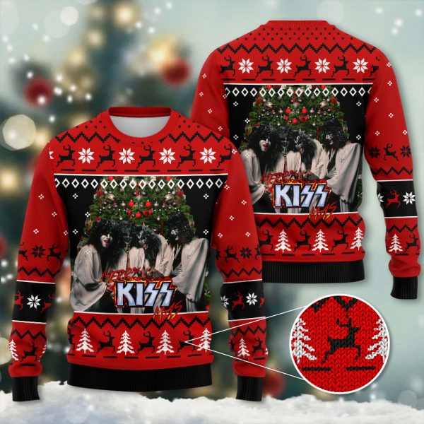 Kiss Band 3D Ugly Sweater - HOATT 3933