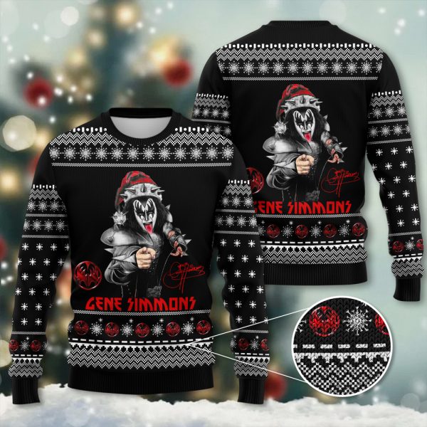 Kiss Band 3D Ugly Sweater - HOATT 4002