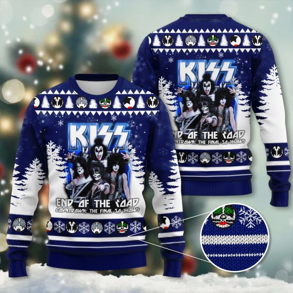 Kiss Band 3D Ugly Sweater - HOATT 4031