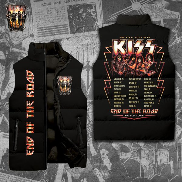 Kiss Band 2D Sleeveless Jacket - TANTN 3539