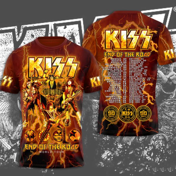 Kiss Band 3D Apparel - MAITM 5121