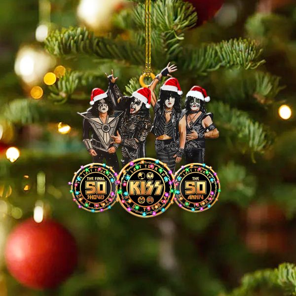 Kiss Band Custom Shape 1-sided Acrylic Ornament - MAITM 5015