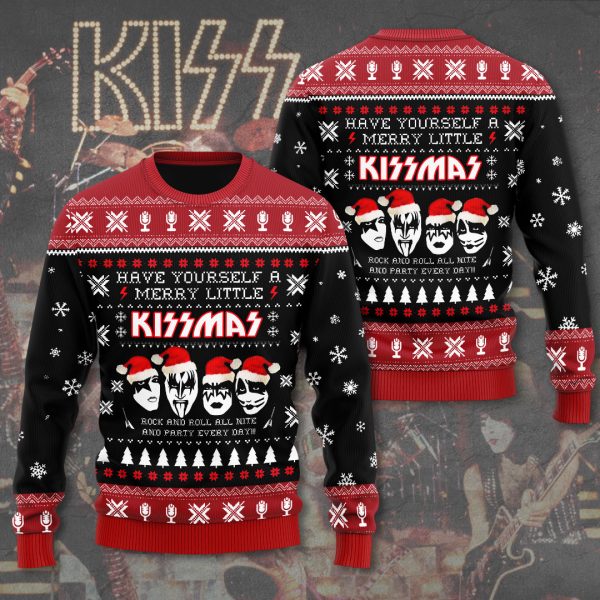 Kiss Band 3D Ugly Sweater - MAITM 5101