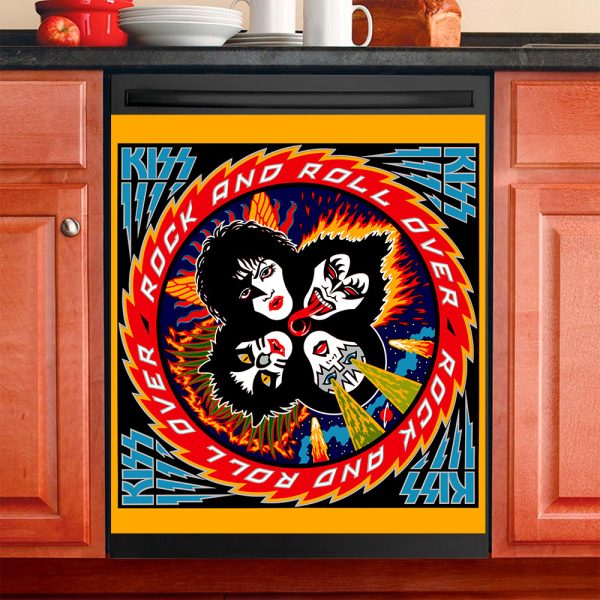 Kiss Band 3D Dishwasher Cover - TANTN 3558