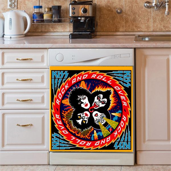 Kiss Band 3D Dishwasher Cover - TANTN 3558