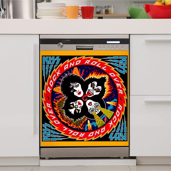 Kiss Band 3D Dishwasher Cover - TANTN 3558