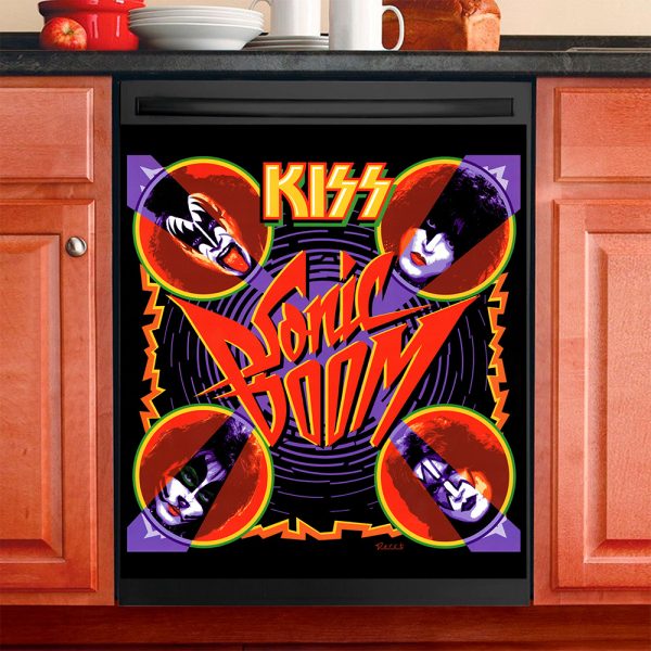 Kiss Band 3D Dishwasher Cover - TANTN 3559