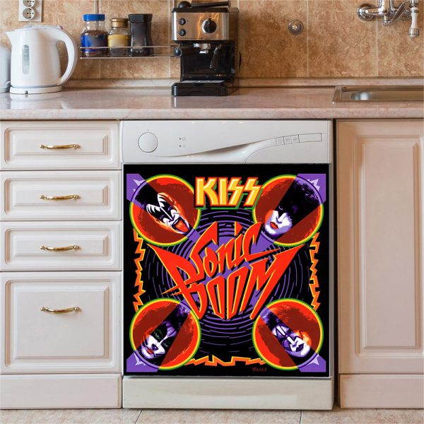 Kiss Band 3D Dishwasher Cover - TANTN 3559