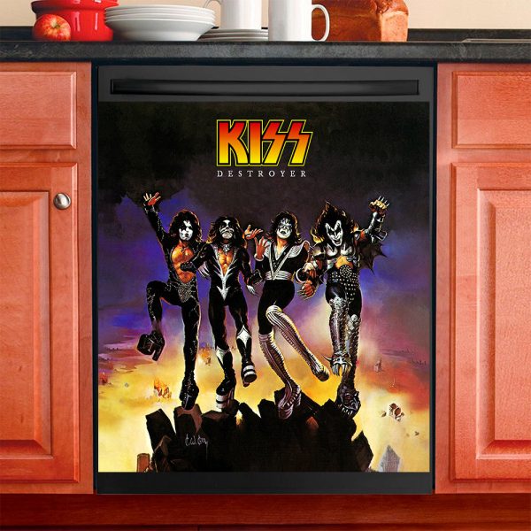 Kiss Band 3D Dishwasher Cover - TANTN 3560