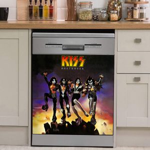 Kiss Band 3D Dishwasher Cover - TANTN 3560