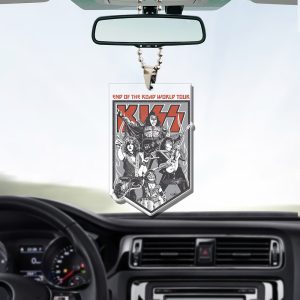 Kiss Band Custom shape Clear 1-sided Acrylic Car Ornament - TANTN 3584