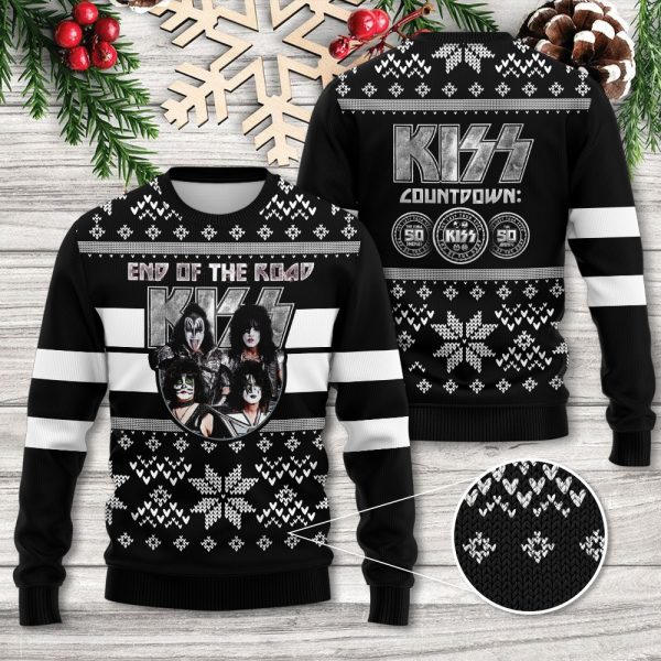 Kiss Band 3D Ugly Sweater - TANTN 3546