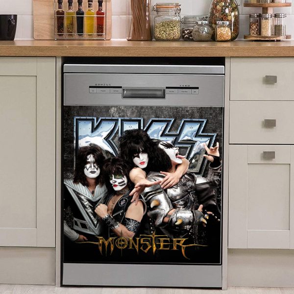 Kiss Band 3D Dishwasher Cover - TANTN 3741