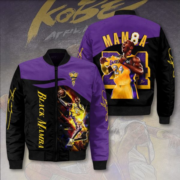 Kobe Bryant x Los Angeles Lakers 3D Bomber Jacket - VANDH 1973