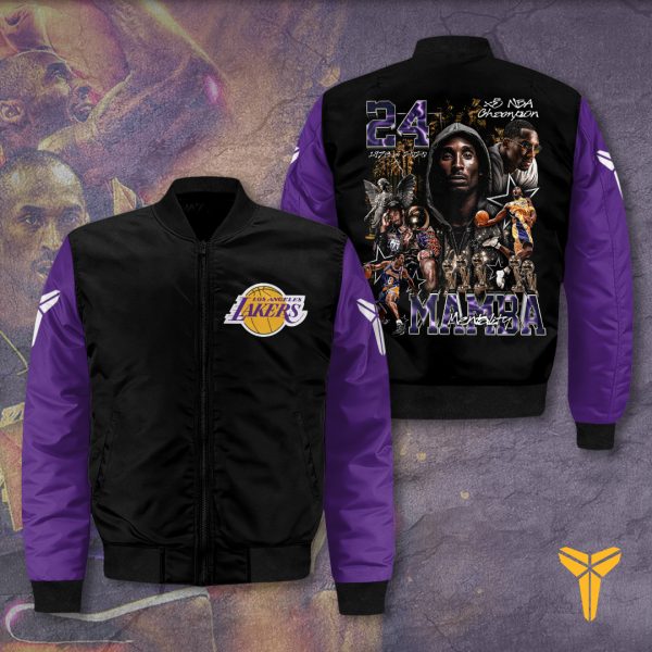 Kobe Bryant x Los Angeles Lakers 3D Bomber Jacket - TANTN 3773