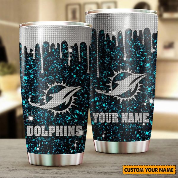 Personalized Miami Dolphins Tumbler Cup - TANTN 3886