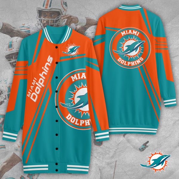 Miami Dolphins 3D Women's Long Jersey - TANTN 3934