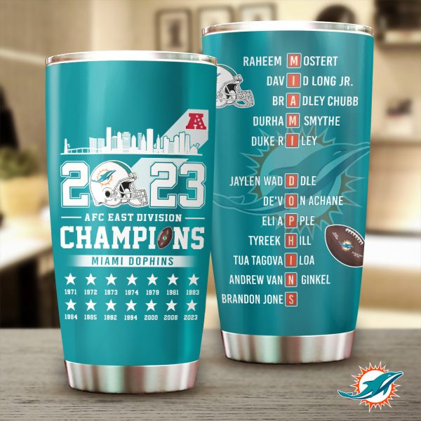 Miami Dolphins Tumbler Cup - TANTN 3874