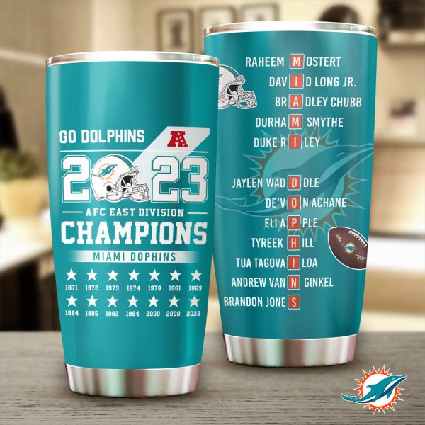 Miami Dolphins Tumbler Cup - TANTN 3878